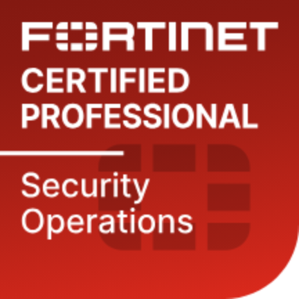 FORTINET CERTIFIED PROFESSIONAL